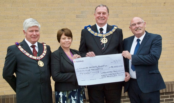 Freemasons donate £75,000 for victims of Lincolnshire floods